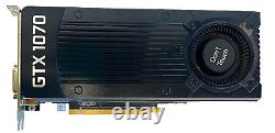 8Gb nVidia GeForce GTX 1070 GDDR5 PCI-E 3.0 full height graphics card brand new