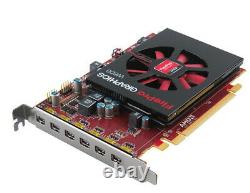 AMD FirePro W600 2GB GDDR5 128-bit PCI Express Video Card Six 6 Display HDMI DVI