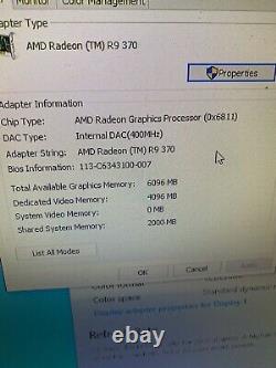 AMD Radeon R9 370 4GB GDDR5 PCI-E Graphics Video Card DP DVI HDMI