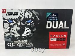 ASUS AMD Radeon RX 580 4GB GDDR5 Graphics Card (DUAL-RX580-O4G)