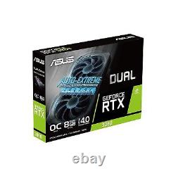 ASUS Dual GeForce RTX 3060 OC Edition 8GB GDDR6 PCIe 4.0, 8GB GDDR6, HDMI 2.1