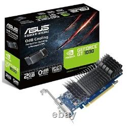 ASUS GeForce GT1030 2GB GDDR5 GT1030-SL-2G-BRK PCI-E Video Card Low Profile F/S