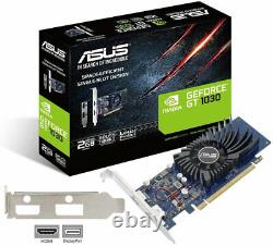 ASUS GeForce GT 1030 2GB GDDR5 PCIe HDMI DP Low Profile Graphics Card