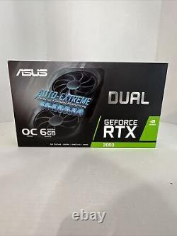 ASUS GeForce RTX 2060 Overclocked 6G GDDR6 Dual-Fan OC Edition VR Ready HDMI Di
