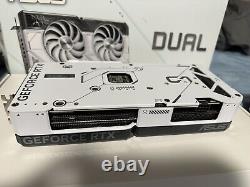 ASUS NVIDIA GeForce RTX 4070 Dual OC White 12 GB GDDR6X Gaming Graphics Card