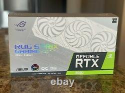ASUS ROG Strix RTX 3080 V2 OC White Edition 10GB LHR GDDR6X GPU NEW SEALED