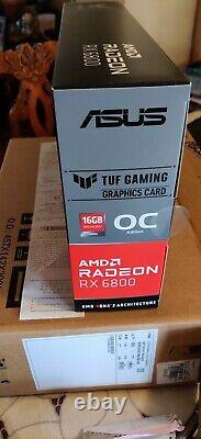 ASUS Radeon RX 6800 TUF Gaming Overclocked Triple-Fan 16GB GDDR6 PCIe 4.0 NIB