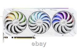 ASUS Rog Strix GeForce White RTX 3080 (10 GB, GDDR6X,) Graphics Card