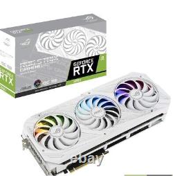 ASUS Rog Strix GeForce White RTX 3080 (10 GB, GDDR6X,) Graphics Card
