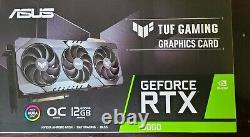 ASUS TUF Gaming GeForce RTXT 3060 OC Edition 12GB GDDR6 with FREE UPS SHIPPING