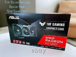 ASUS TUF Gaming Radeon RX 6800 16GB 256-Bit GDDR6 PCI Express 4.0 SAME DAY SHIP