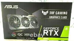 ASUS TUF RTX 3090 24GB GDDR6X PCI Express 4.0 Graphics Card, One Day Fast Ship
