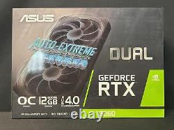 Asus Dual Nvidia GeForce RTX 3060 V2 OC Edition 12GB GDDR6 Gaming Graphics Card