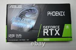Asus Phoenix GeForce RTX 3060 12 GB GDDR6 PCie 4.0 New Graphics Card