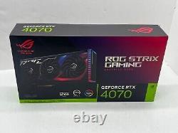 Asus ROG NVIDIA GeForce RTX 4070 Graphic Card 12 GB GDDR6X BRAND NEW