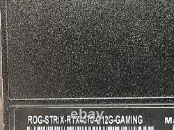 Asus ROG Strix GeForce RTX 4070 OC Edition 12GB GDDR6X Gaming Graphics Card Used