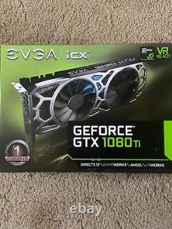 EVGA GeForce GTX 1080 Ti SC2 Gaming 11GB GDDR5X Graphics Card (11G-P4-6593-KR)