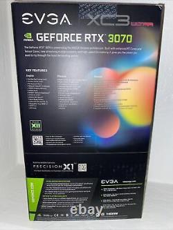 EVGA GeForce RTX 3070 XC3 ULTRA GAMING 8GB GDDR6 PCI Express 4.0 Graphics Card