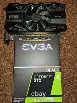 EVGA NVIDIA GeForce GTX 1660 Super 6GB GDDR6 PCI Express 3.0 Card Black