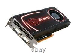 EVGA NVIDIA GeForce GTX 570 1280MB GDDR5 PCI-E 2.0 x16 Graphics Card