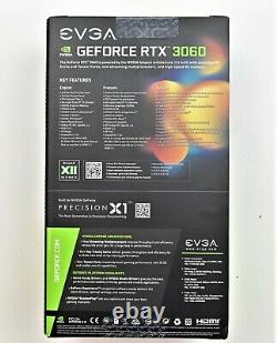 EVGA RTX 3060 12 GB GDDR6 Graphics Card 3 x DP 1 x HDMI Pcie4.0 Limited Warranty