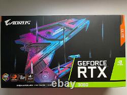 GIGABYTE AORUS GeForce RTX 3060 12GB GDDR6 PCI Express 4.0 ATX Video Card Rev2.0