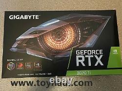 GIGABYTE Gaming GeForce RTX 3070 Ti GB GDDR6X PCI Express 4.0 ATX Video Card