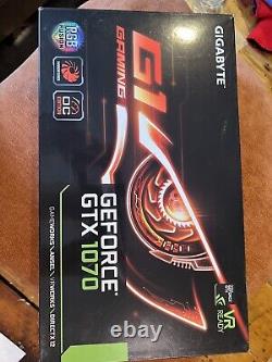 GIGABYTE NVIDIA GeForce GTX 1070 G1 8GB GDDR5 Graphics Card (GV-N1070G1)