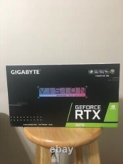 GIGABYTE NVIDIA GeForce RTX 3070 VISION OC 8GB GDDR6 PCI Express 4.0 Graphics