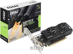 Grafikkarte MSI GeForce GTX 1050 Ti 4GT GDDR5 LP Low Profile 4GB PCI-e DVI HDMI