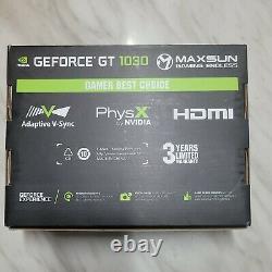 MAXSUN GEFORCE GT1030 2GB GDDR5 Graphics Card GPU Mini ITX Design Cooling System