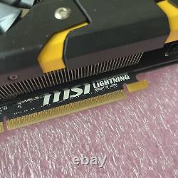 MSI GTX 780 Lightning 3GB GDDR5 PCIe x16 Graphics Card 2x DVI HDMI DisplayPort