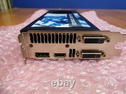 MSI GeFORCE GTX 770 GRAPHICS CARD 2GB GDDR5 PCI-e X16 DVI HDMI DP APPLE MAC EFI
