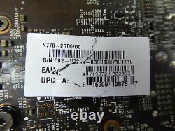 MSI GeFORCE GTX 770 GRAPHICS CARD 2GB GDDR5 PCI-e X16 DVI HDMI DP APPLE MAC EFI