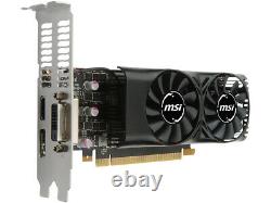 MSI GeForce GTX 1050 Ti 4GT LP 4GB GDDR5 PCI Express 3.0 Graphics Card