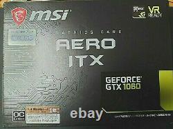 MSI GeForce GTX 1060 AERO ITX 6GB OC GDDR5 PCI-E JAPAN BOX USED Good CONDITION