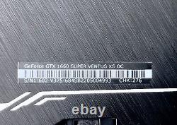 MSI GeForce GTX 1660 SUPER VENTUS XS OC Graphics Card, PCI-E x16 6GB GDDR6
