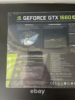 MSI GeForce GTX 1660 Super Ventus XS OC Dual-Fan 6GB GDDR6 PCIe3.0 Graphics Card