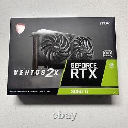 MSI GeForce RTX 3060 Ti Ventus 2X OC 8GB GDDR6 Graphics Card