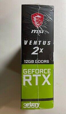 MSI GeForce RTX 3060 VENTUS 2X 12G OC PCI Express 4.0 12GB GDDR6 Graphics Card