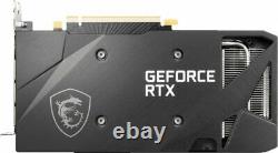 MSI GeForce RTX 3060 VENTUS 2X OC 12GB GDDR6 PCI-E Video Card HDMI 3xDisplayPort