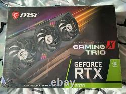 MSI GeForce RTX 3070 GAMING X TRIO Video Graphics Card 8GB GDDR6 PCIe 4.0