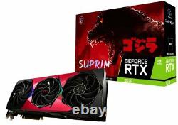 MSI GeForce RTX 3070 SUPRIM SE 8G LHR x GODZILLA 8GB 256-bit GDDR6 PCI Express