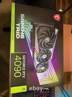 MSI GeForce RTX 4090 GAMING TRIO 24GB GDDR6X Graphics Card