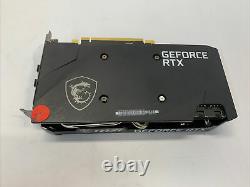 MSI Geforce RTX 3070 Ventus 2X OC 8GB GDDR 6 PCI Express Gen 4 Graphic Card