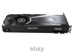 MSI NVIDIA GeForce GTX 1080 AERO OC 8GB GDDR5X Graphics Card