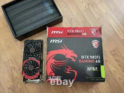MSI NVIDIA GeForce GTX 980 Ti 6GB GDDR5 Graphics Card (V323-001R) with Box