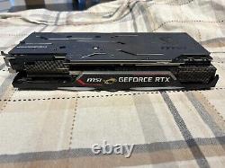 MSI NVIDIA GeForce RTX 2080 Super GAMING X TRIO 8GB GDDR6 Graphics Card