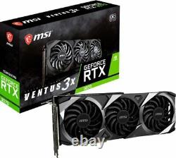MSI NVIDIA GeForce RTX 3070 VENTUS 3X 8GB GDDR6 PCI Express 4.0 GPU FREE SHIP