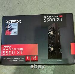 NEW IN HAND XFX THICC II Pro AMD Radeon RX 5500 XT 8GB GDDR6 PCI Express 4.0